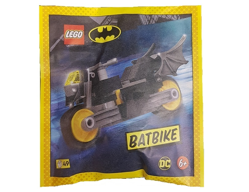 Sets LEGO - Super Heroes - 212404 - Batbike paper bag | Minifig
